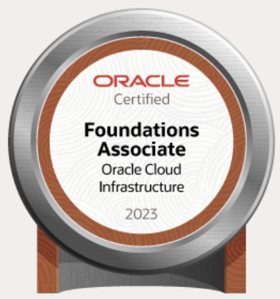 Oracle Cloud Certified Foundations Associate